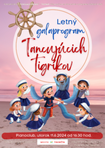 Grafika k podujatiu Tancujúcich tigríkov 2024