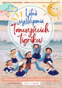 Pozvánka na podujatie Tancujúcich tigríkov 2025