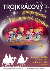 Galaprogram Tancujúcich tigríkov 2026