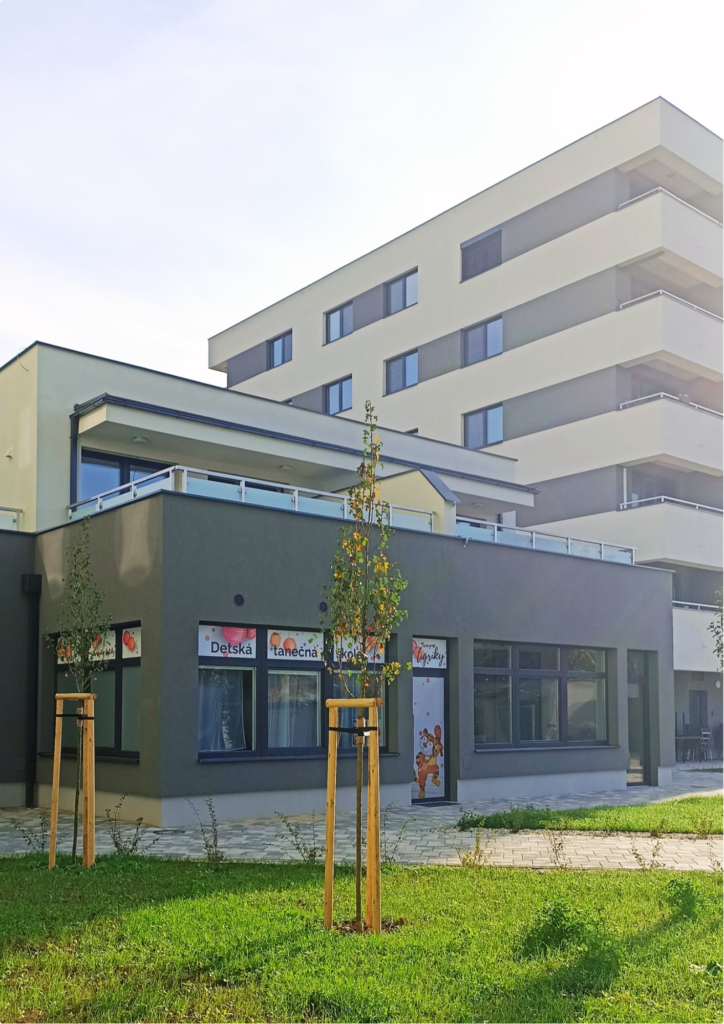 Tanečná sála pobočky Tancujúcich tigríkov v Trenčíne